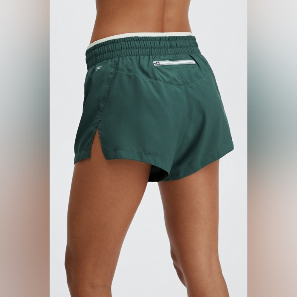 Fabletics Breathe Mid-Rise Run Shorts